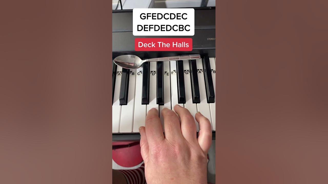 Deck The Halls Piano Easy π#shortsmaschallenge Deck The Halls Piano Easy π#shortsmaschallenge