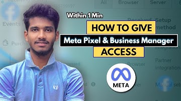 How to Give Meta Pixel & Business Manager Access in Business Settings | Step by Step Guide