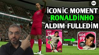 İCON RONALDİNHO ARTIK BENİMDİR - PES 2021 MOBİLE İCONİC MOMENT TOP AÇILIMI