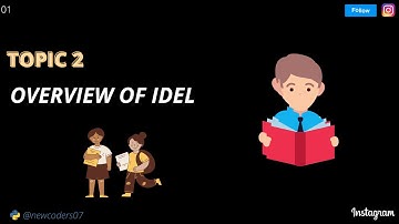 T02-Using the Python Interpreter IDLE .Topic 2 (m2)