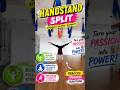 Handstand Split Challenge 🔥 Full Body Balance & Flexibility #ytshorts #shorts #yt #viral #like #reel