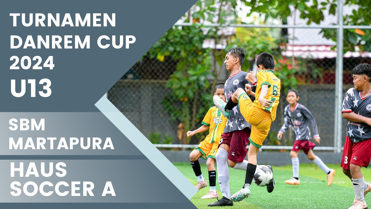 HAUS Soccer A Banjarmasin Vs SBM Martapura, Kategori U13, Babak 1, Turnamen Danrem CUP 2024