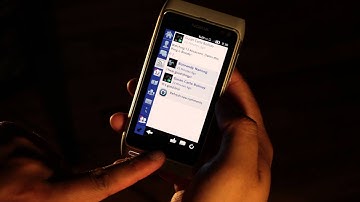 fMobi beta overview. Facebook application for Symbian