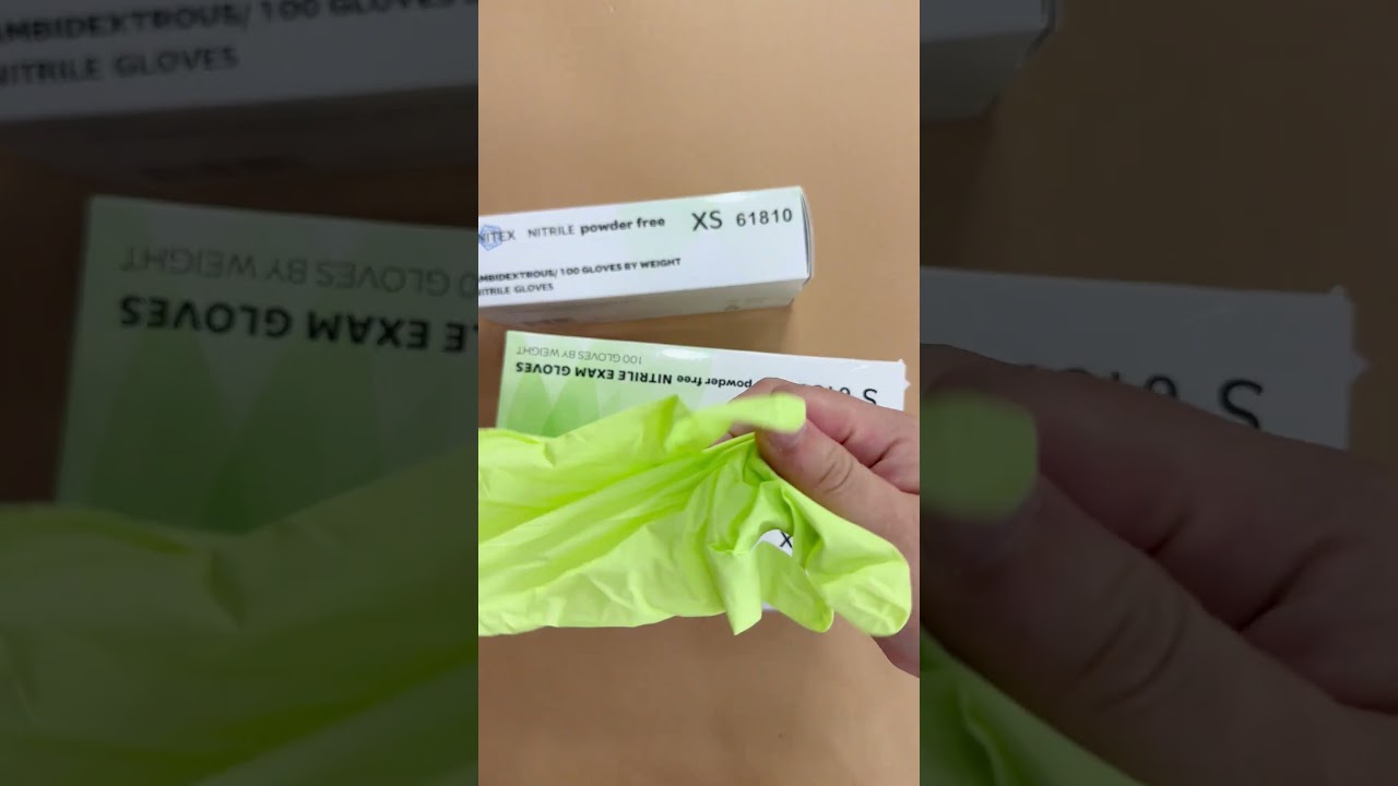 Green Nitrile Gloves: Comfort, Durability & Style | FINITEX 3.2 Mil for US Market 