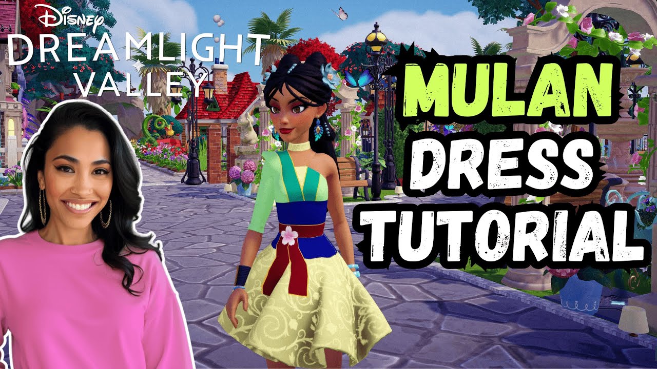 Mulan Dress Quick Tutorial | Disney Dreamlight Valley