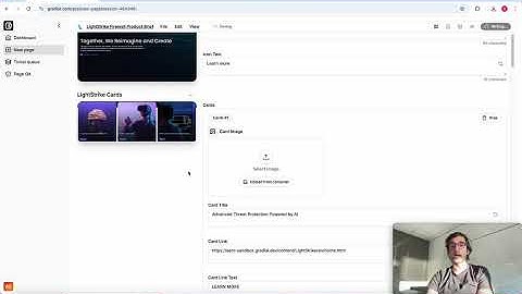 Creating a page in AEM with Gradial