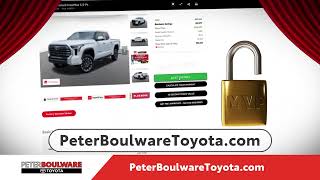 PETER BOULWARE TOYOTA PBT090326D15