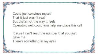 Diana Krall - Operator That&#39;s Not the Way It Feels Lyrics