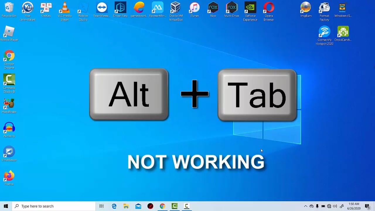 FIX: Alt + Tab Not Working in Windows 10 (5 methods)