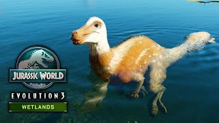 DÉCOUVERTE du DLC 'WETLANDS' + MISE à JOUR GRATUITE 1.1 ! Jurassic World Evolution 3