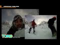 Mga tanga nag-selfie habang gumawa ng delikadong avalanche sa ski resort — TomoNews