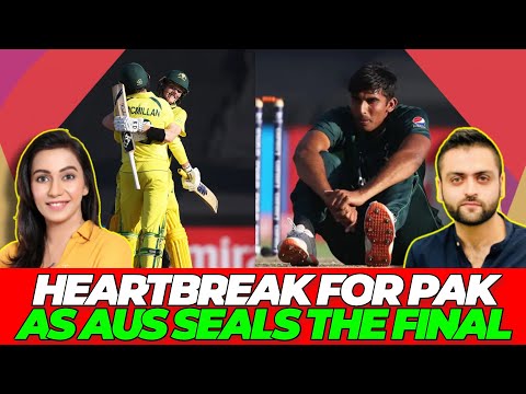 Heartbreak for Pakistan as Australia seals the FINAL | India U19 vs Australia U19 WC Final