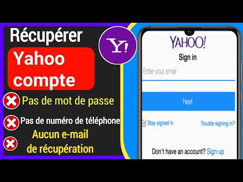 Comment récupérer le mot de passe Yahoo sans e-mail ou numéro de téléphone de récupération (2022)