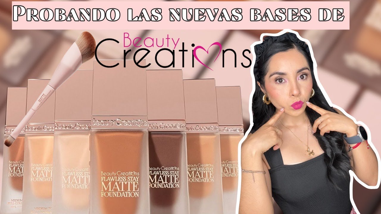 🎀BASE DE MAQUILLAJE MATTE DE BEAUTY CREATIONS PERFECTA PARA PIEL GRASA🎀