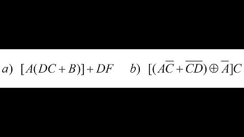 Digital Logic - implementing a logic circuit from a Boolean expression. Ex 6