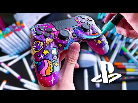 EPIC CUSTOM PS4 CONTROLLER ... 🚀🎨 (Giveaway)