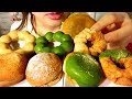 【ASMR咀嚼音】Eating Sounds 【ミスド】抹茶ドーナツ7種類食べる ネチャネチャ咀嚼音 音フェチ【スイーツちゃんねるあんみつのおやつ】