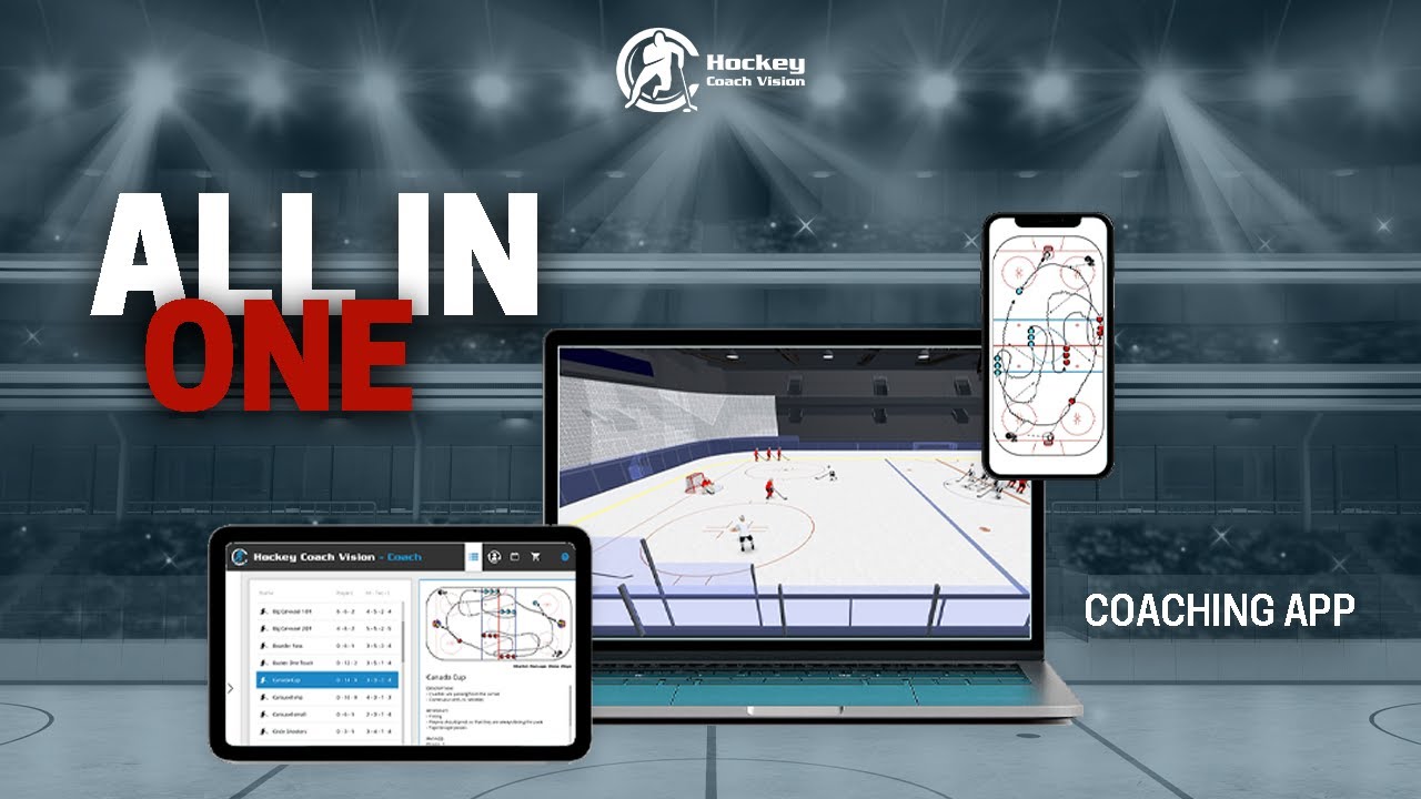 Hockey Coach Vision — The All-in-One 3D Ice Hockey Coaching App