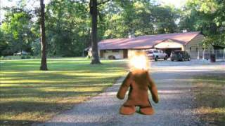 Claymation exploding head