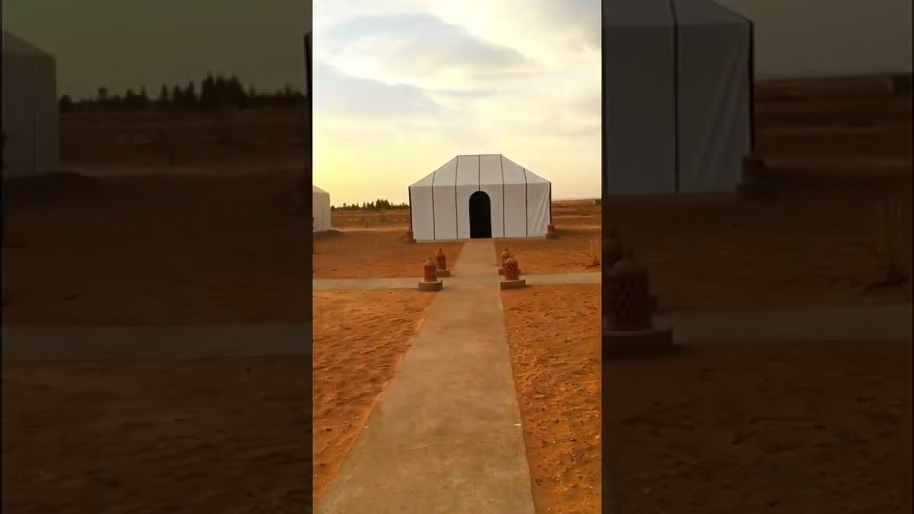 Merzouga desert luxury camp ⛺️ 