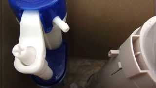 How to fix your wc cistern if it is running water into the pan after the flush has finished.