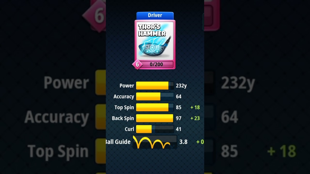 Golf Clash Thor's Hammer level 5 to 6 YouTube