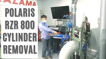 Engine Removal Polaris RZR 800 Cylinder Removal