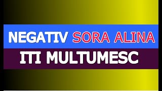 ITI MULTUMESC  // NEGATIV SORA ALINA