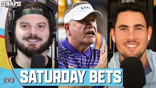 College Football Bets: USC-UCLA, Georgia-Kentucky, UAB-LSU, Ole Miss-Arkansas, TCU-Baylor | SNAPS