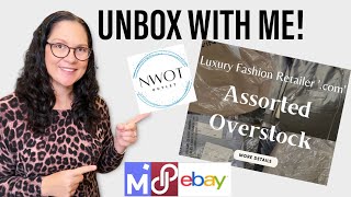 New Sourcing Option? NWOT Outlet Fashion Retailer Assorted Overstock - Unsponsored Unboxing & Review