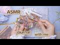 ASMR journal☕🍰🛣 coffee street #scrapbooking theme #journaling #DayDream