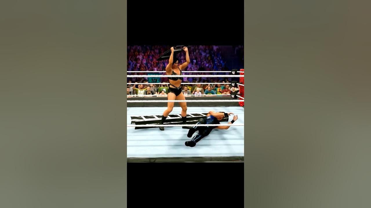 Tables Ladders and Chairs match in the WweTLCwwetlcraw YouTube