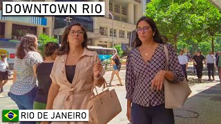 🇧🇷 Downtown Rio De Janeiro  | Brazil |【4K】March, 2022