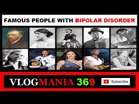 FAMOUS PEOPLE WITH BIPOLAR DISORDER