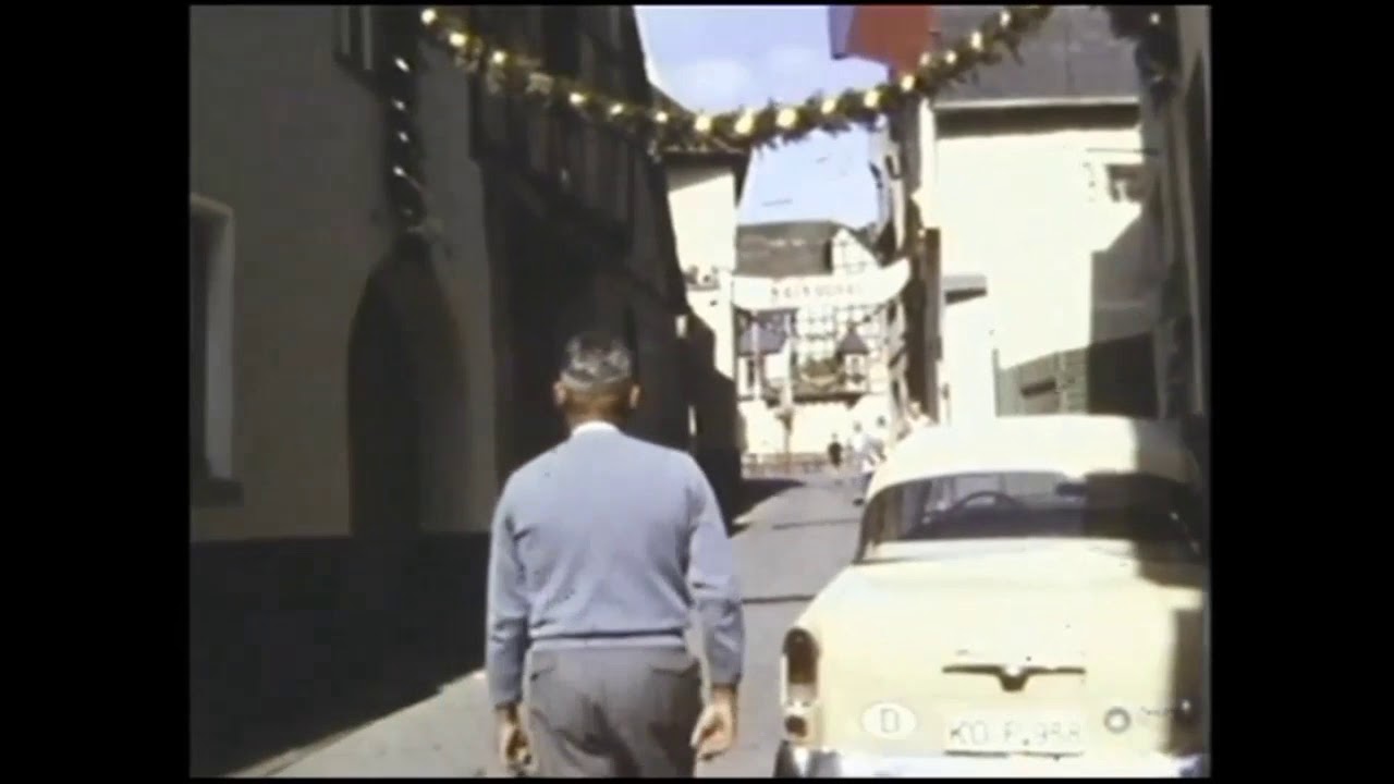 Weinhex Winningen Mosel 60er Jahre   8  mm Film