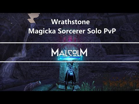 ESO - Magicka Sorcerer Solo PvP [Wrathstone]