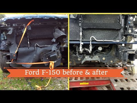 Ford F-150 frame repair and what parts needed. truck frame repairs are time consuming.