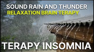 SUARA HUJAN 10 MENIT LANGSUNG TERLELAP ! SOUND RAIN RELAXATION INSOMNIA