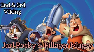 Looney Tunes World Of Mayhem - Jarl Rocky & Pillager Mugsy 2Nd & 3Rd Viking Toon
