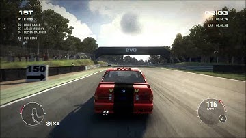 GRID 2 PC Gameplay Brands Hatch Indy Circuit BMW E30 Sport EVO Insane flip!