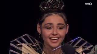 Voting // Alessandra reacting to her victory in Melodi Grand Prix 2023