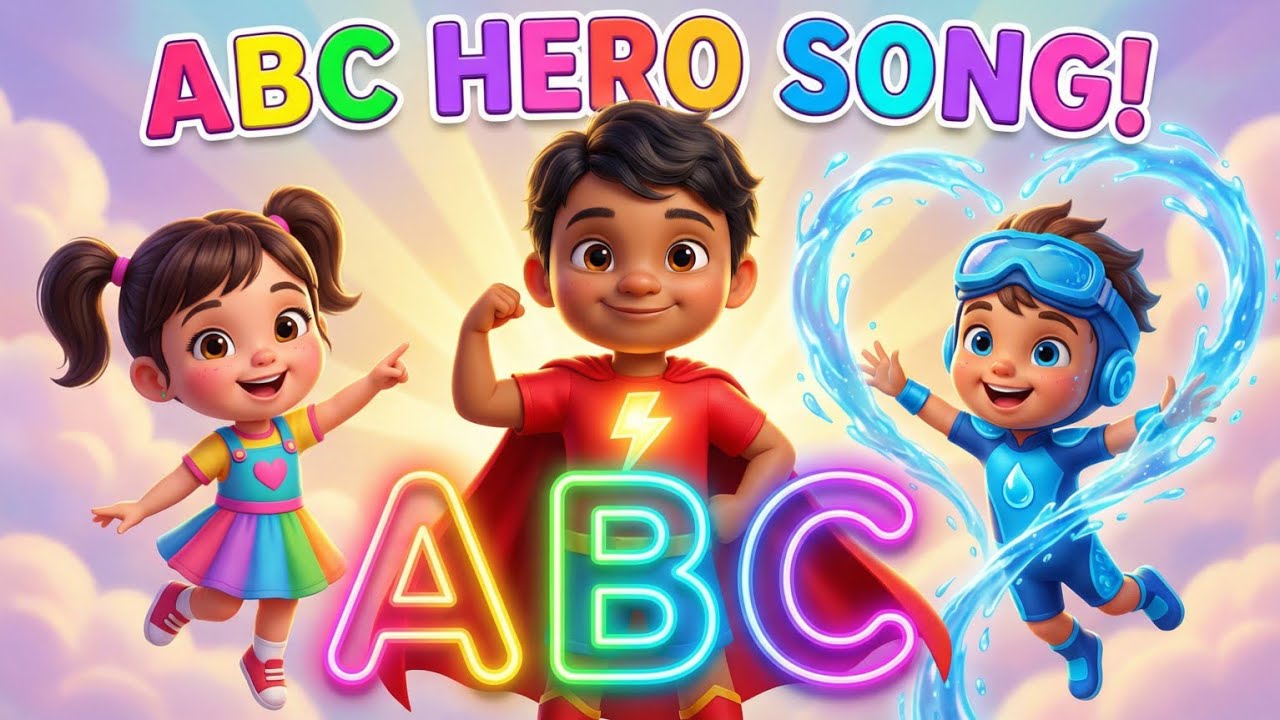 Superhero Self Confidence Song 💪🇺🇸🧠 | Water Hero Song 💧 | Kids Learning Songs 🌈 | @creativekiddos27 