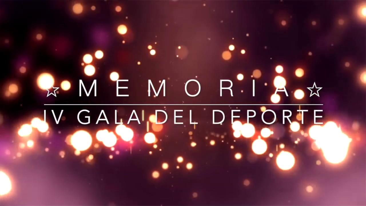 IV Gala del Deporte -  Memoria