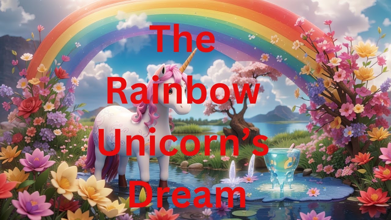 The Rainbow Unicorn Dream || AI Stories || AI Animation || Kids Stories ...