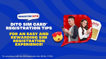 DITO SIM Card Registration Tips: DITO SIM Card Registration Troubleshooting Tips