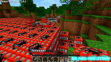 Minecraft 1.8.1 big explosion online