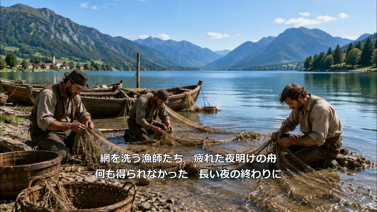深みに漕ぎ出そう 　　　　　 ルカ5：1-11