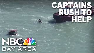 ‘Its what we do: Nearby captains rush to help sinking boat in San Francisco Bay