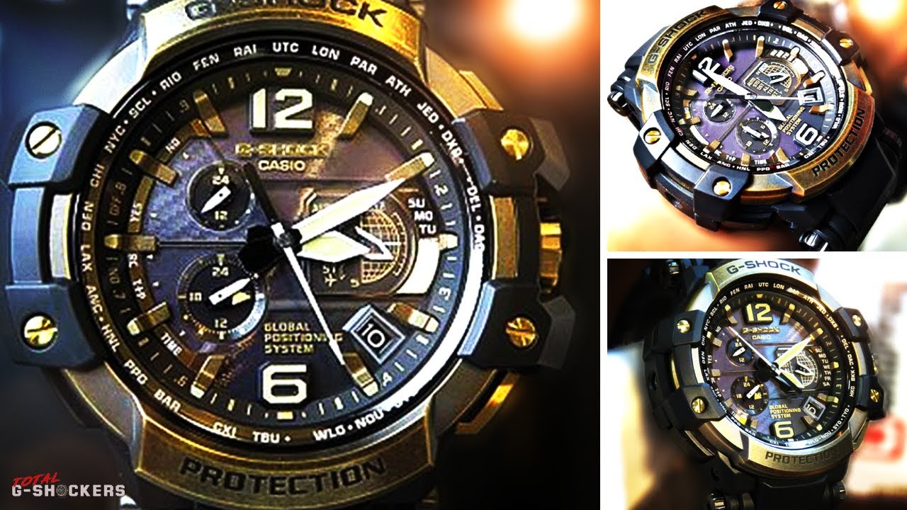 Casio G-Shock Master of G Gravitymaster | GPW1000TBS-1A - YouTube