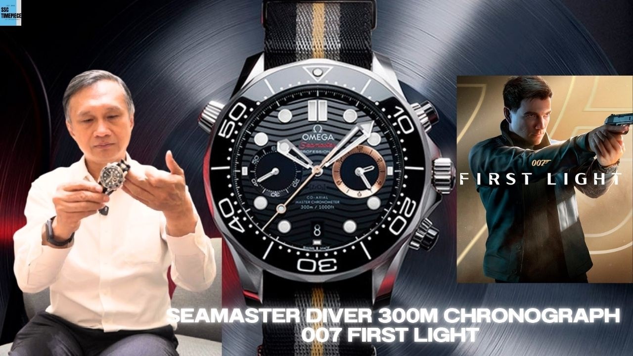 Just how interesting is 007 First Light? The Diver 300M Chronograph 007 First Light is the first Omega model created based on the game